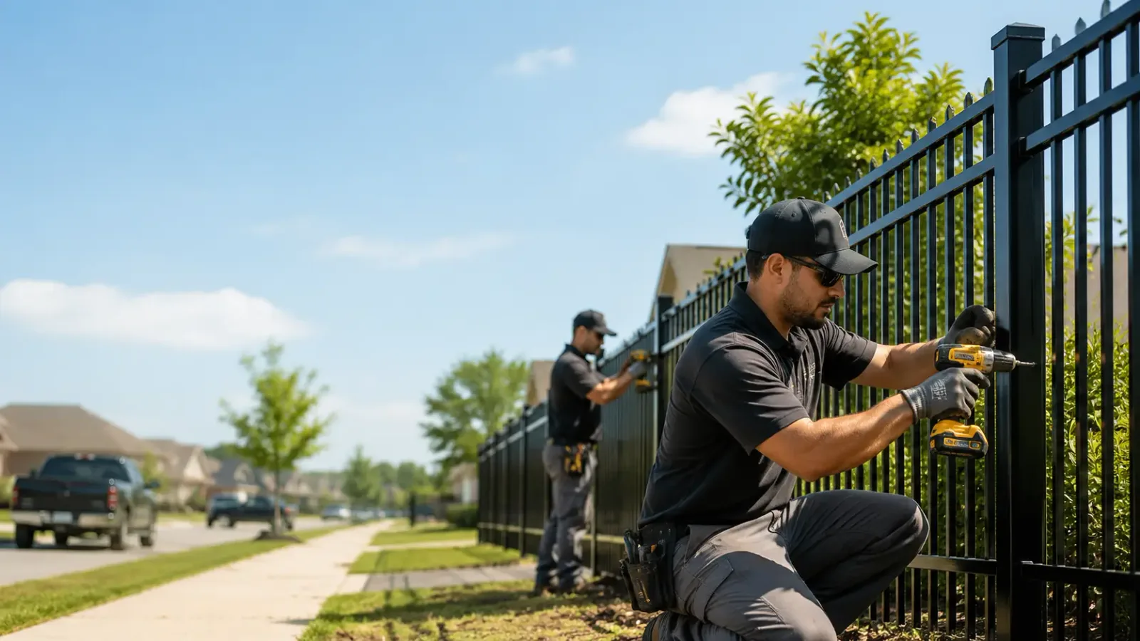 Metal Fence Installation in Roscoe, PA
